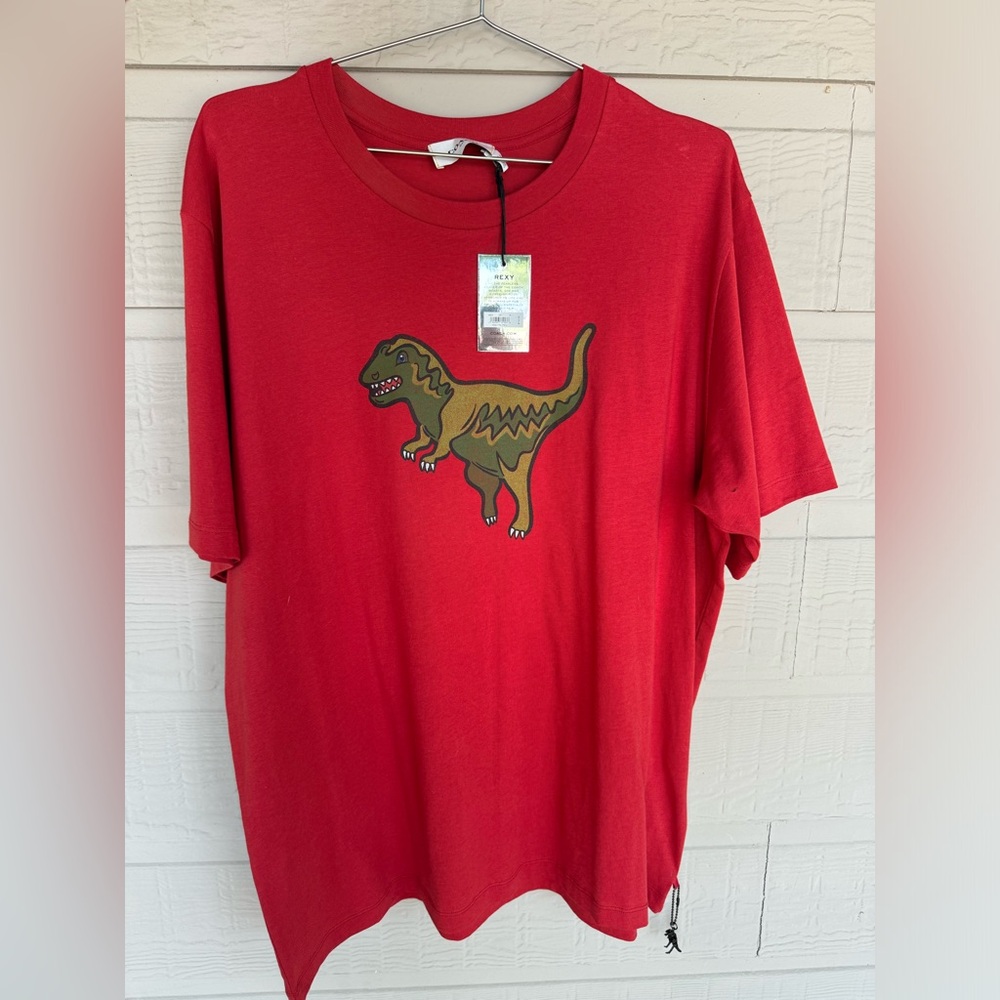 Coach Rexy red shirt size XL